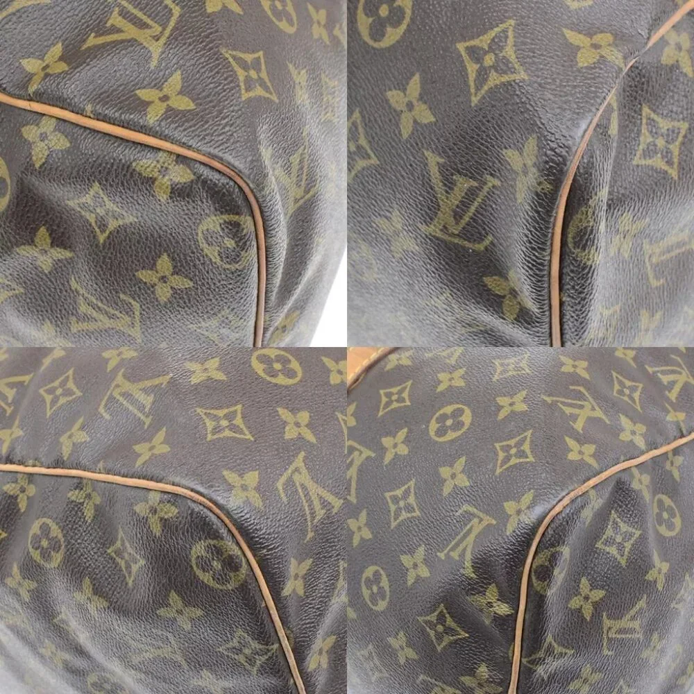 LOUIS VUITTON Sac Souple 45 Travel Hand Bag Monogram Leather BN